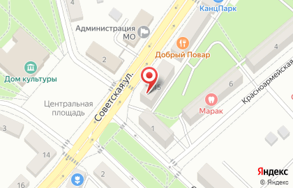 Магазин в Калининграде на карте