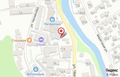 Магазин красок и инструментов в Хостинском районе на карте