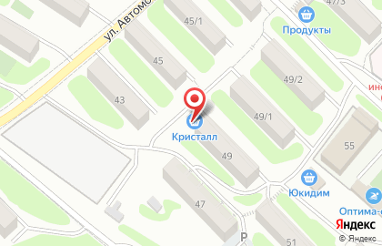Продуктовый павильон №181 на карте