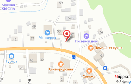 Мясной магазин в Горно-Алтайске на карте