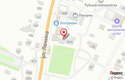 Магазин хозтоваров на улице Ленина на карте