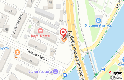 Торговая компания Скутер Сочи на улице Чайковского на карте