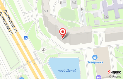 Служба доставки и логистики Сдэк в Восточном Бирюлево на карте