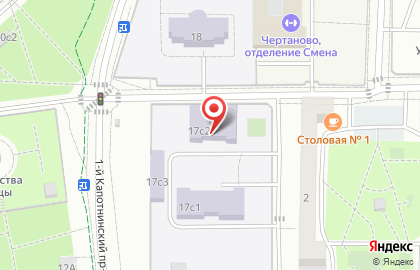 Школа в Капотне в Капотне на карте