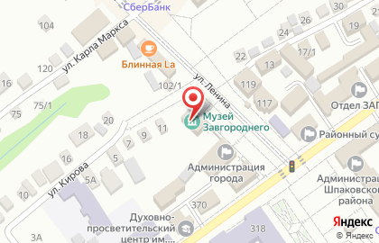 Типчак на карте