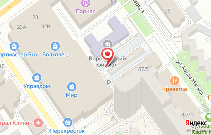 Мистер Кот на Средне-Московской улице на карте