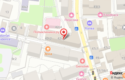 Удобный магазин Магнолия в 1-м Спасоналивковском переулке на карте