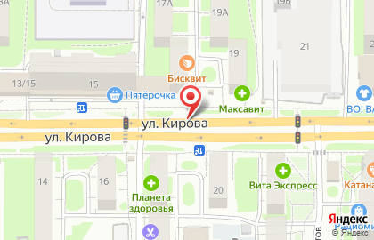 Щиты 3х6 от Парадигма на улице Кирова на карте