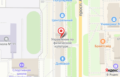 Книжный магазин Живое Слово на проспекте Автозаводцев на карте
