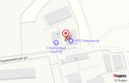Научно-производственное объединение Химцентр в Новосибирске на карте
