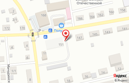 Продовольственный магазин, ИП Лязина М.И. на карте