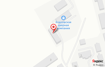 Ковровская дверная компания на карте