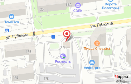 Группа компаний ТрансАвто-7 на улице Губкина на карте