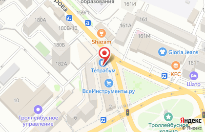 Оптово-розничный магазин Тетрабум на улице Магомедтагирова на карте