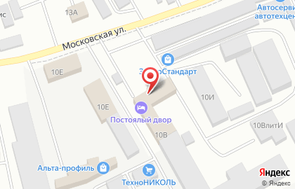 Торговая компания Автотехмас на Московской улице на карте