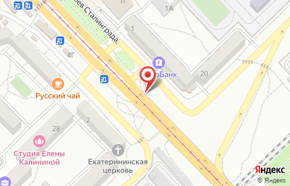 Билборды (6х3 м) от РА Экспресс-Сити в Красноармейском районе на карте