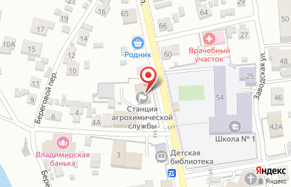 Горно-Алтайская, станция агрохимической службы на карте
