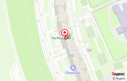 На Морской на карте