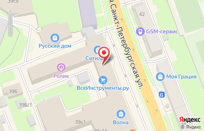 Банкомат ВТБ в Великом Новгороде на карте