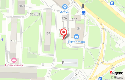 Автомастерская в Москве на карте