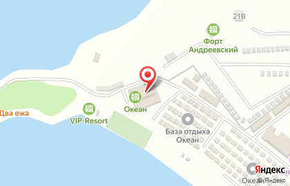 Санаторий Океан во Владивостоке на карте