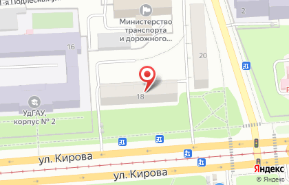 Центр дневного пребывания детей Солнышко на улице Кирова на карте