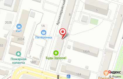 Аптека Будь здоров в Твери на карте