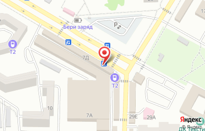 Салон сотовой связи Yota на Индустриальной улице на карте