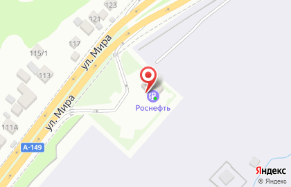 Роснефть-Кубаньнефтепродукт на улице Мира на карте