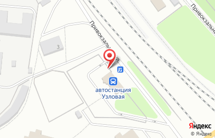 Служба заказа легкового транспорта Минутка на Привокзальной улице на карте