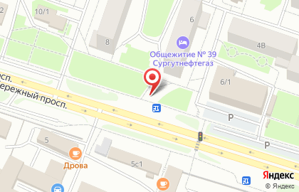 Продуктовый магазин в Сургуте на карте