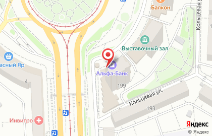 Альфа-Банк в Красноярске на карте