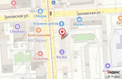 Салон-парикмахерская Я на ​Московской на карте