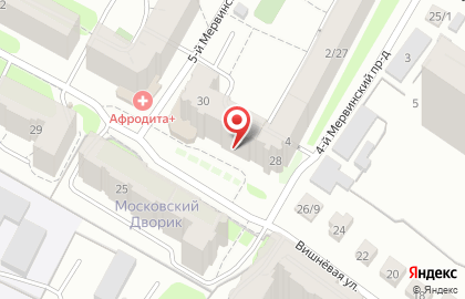 Стоматологическая клиника Ваш доктор на Вишнёвой улице на карте
