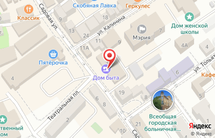 Мастерская по ремонту мобильной техники на Садовой улице на карте