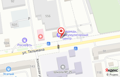 Кондитерская Фунтик на улице Тельмана на карте
