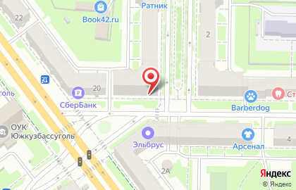 Муниципальная информационно-библиотечная система г. Новокузнецка в Новокузнецке на карте