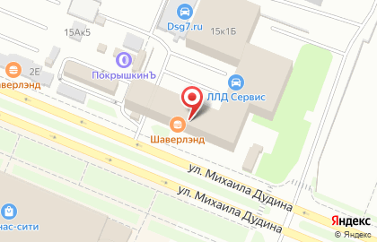 Страховое агентство Страховой квартал на улице Михаила Дудина на карте