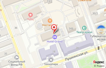 Центр оценки Диоль в Ленинском районе на карте