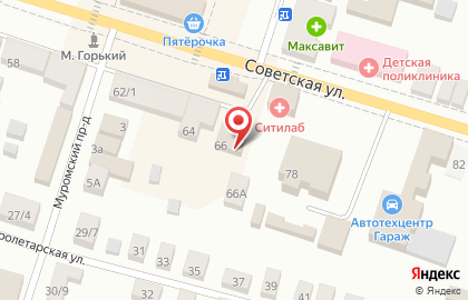 адвокат Ломоносов Андрей Борисович на карте