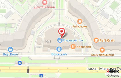 Магазин профессиональной косметики M-cosmetics на проспекте Максима Горького на карте