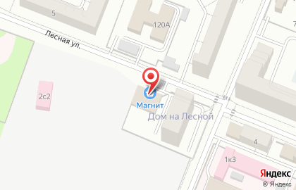 Супермаркет Магнит в Саранске на карте