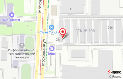 Мастерская по ремонту вмятин на Московской улице на карте