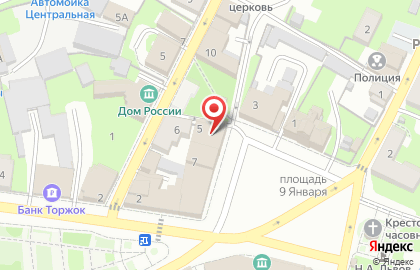 Группа страховых компаний Югория в Торжке на карте