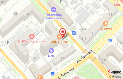 Центр паровых коктейлей Чилл Хаус на Волочаевской улице на карте