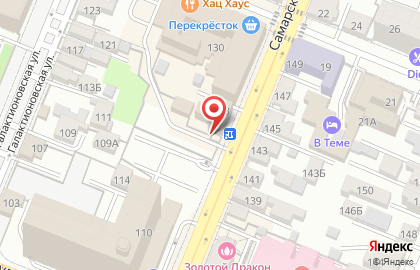 Автостоянка в Самаре на карте