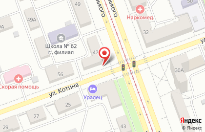 Институт Гражданской Безопасности в Тракторозаводском районе на карте