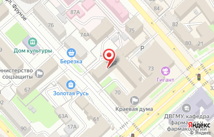 Контрольно-счетная палата Хабаровского края на карте