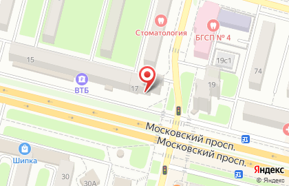 Магазин зоотоваров Кошкин дом на Московском проспекте на карте