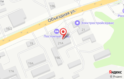 Автосервис Фаэтон на Объездной улице на карте